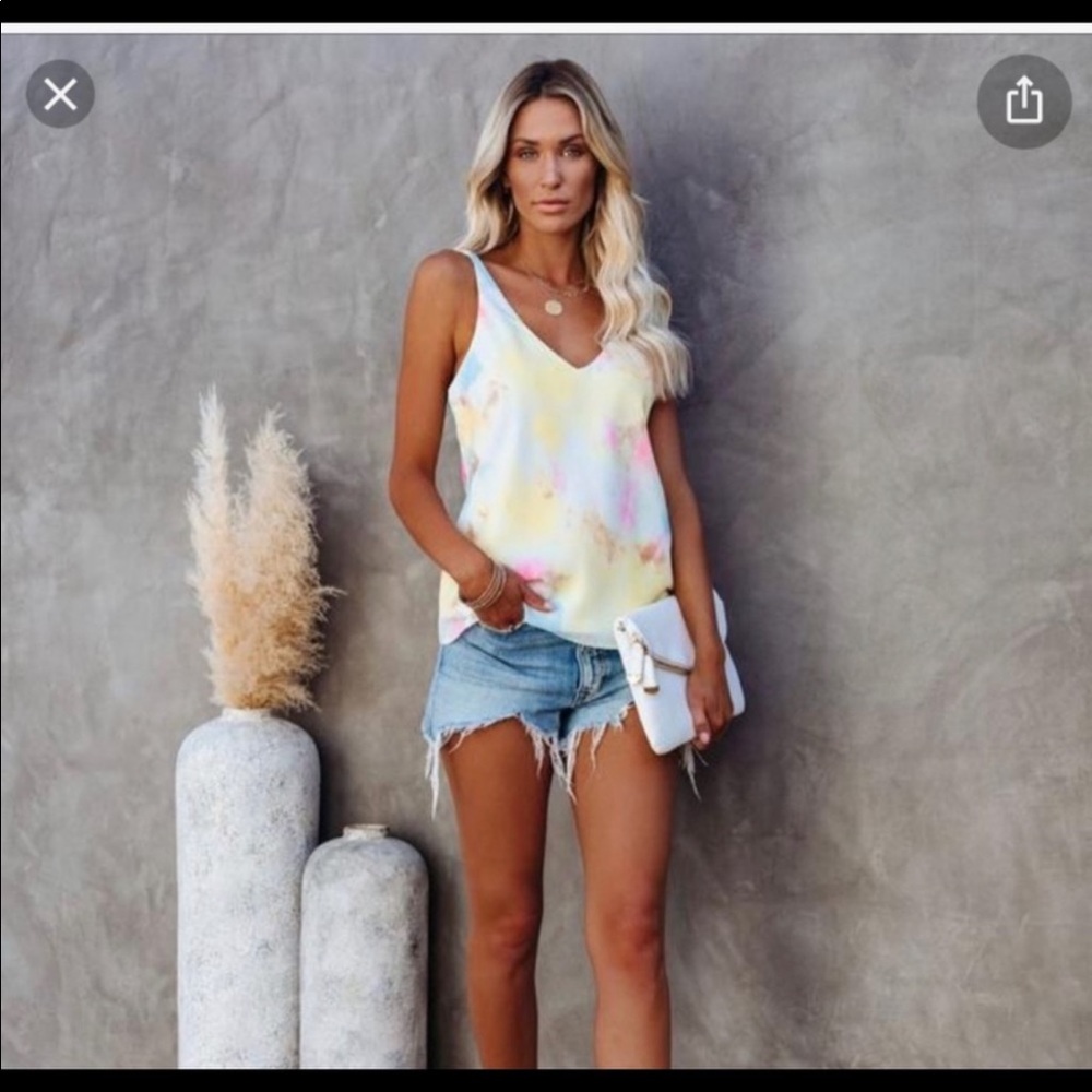 Tye Dye Camisole bought from VICI new without tags